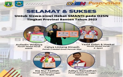 SMAN 3 Rangkasbitung Juara Umum O2SN di Tingkat Provinsi Banten Tahun 2023